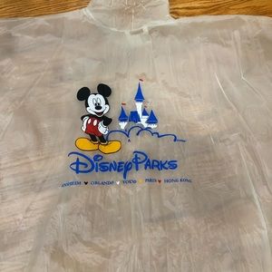 Disney rain poncho
